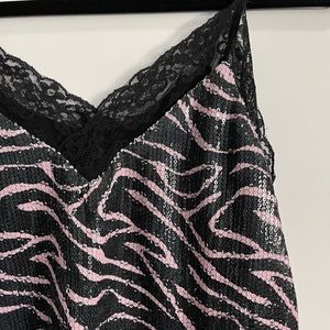 Sequin camisole